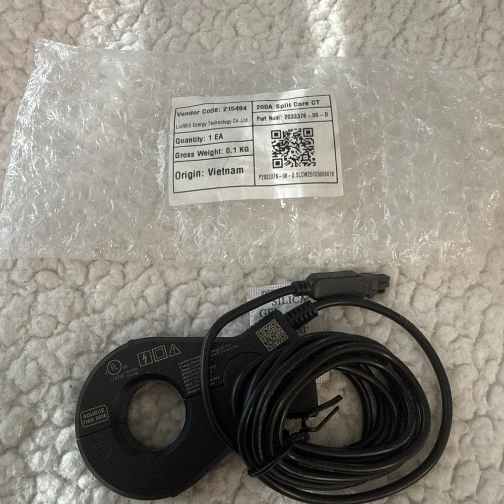 LocWill Energy 200-Amp Split Core Energy Monitoring Transformer 2033376-00-D